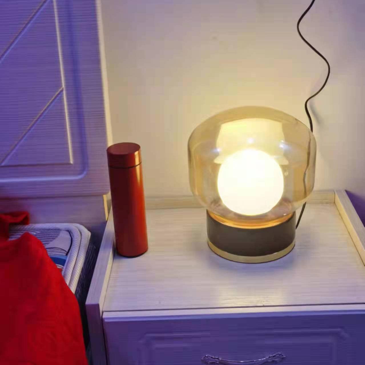 Brinox Wood Artistic Table lamp-Neutral Decor