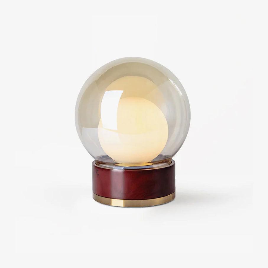 Brinox Wood Artistic Table lamp-Neutral Decor