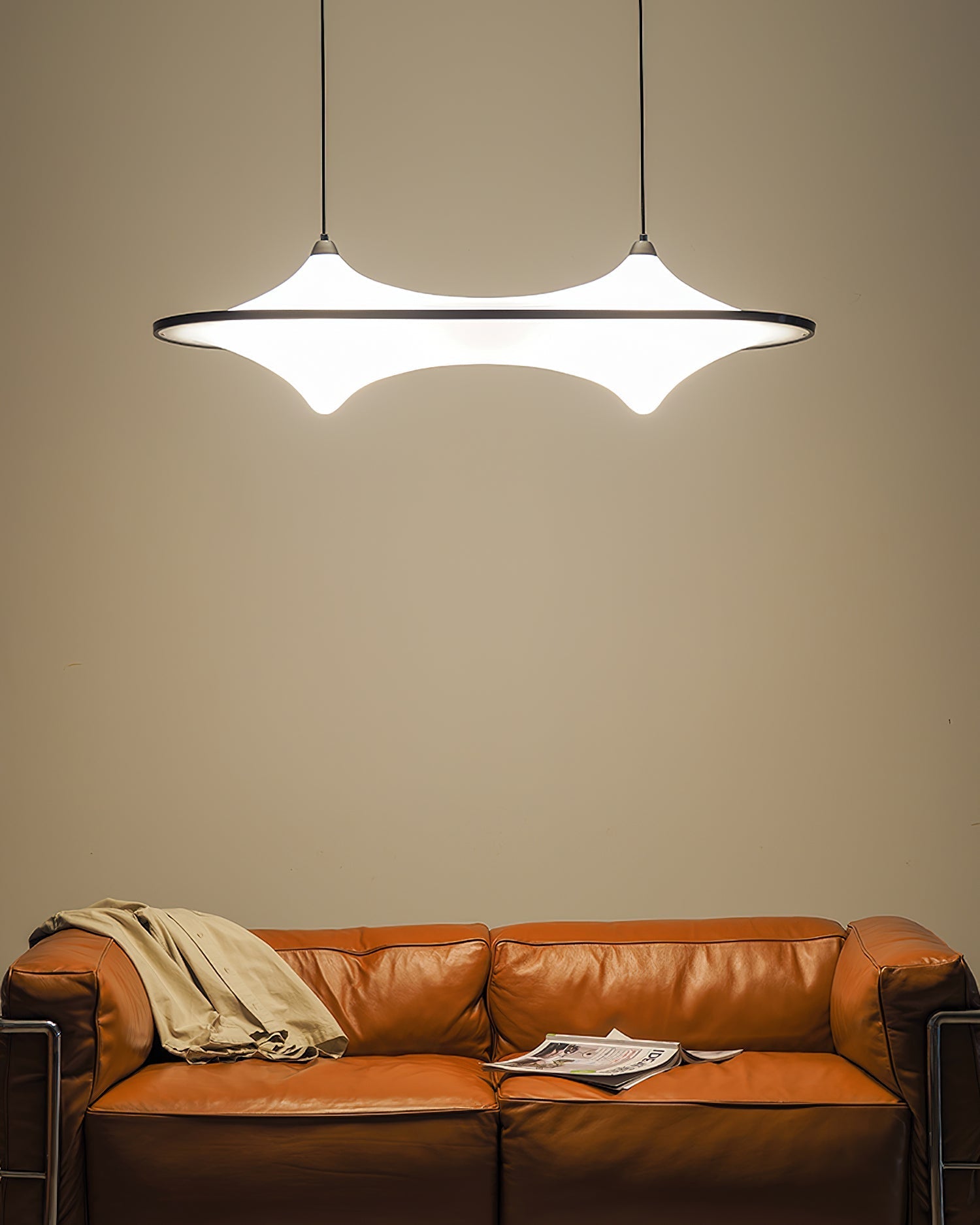 Nebulux Acrylic Pendant Light-Neutral Decor