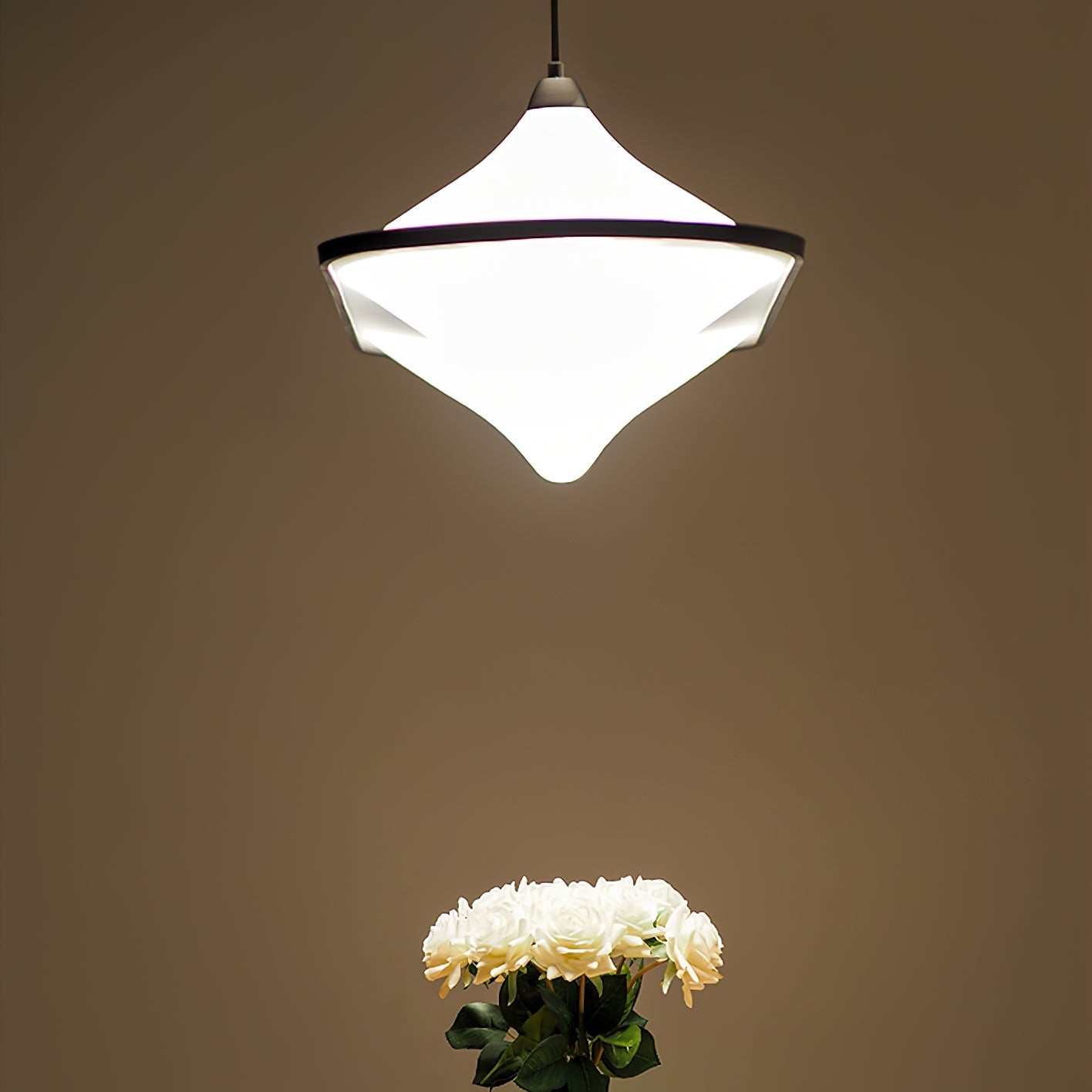 Nebulux Acrylic Pendant Light-Neutral Decor