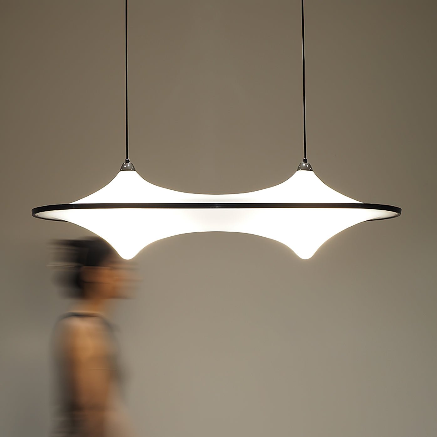 Nebulux Acrylic Pendant Light-Neutral Decor