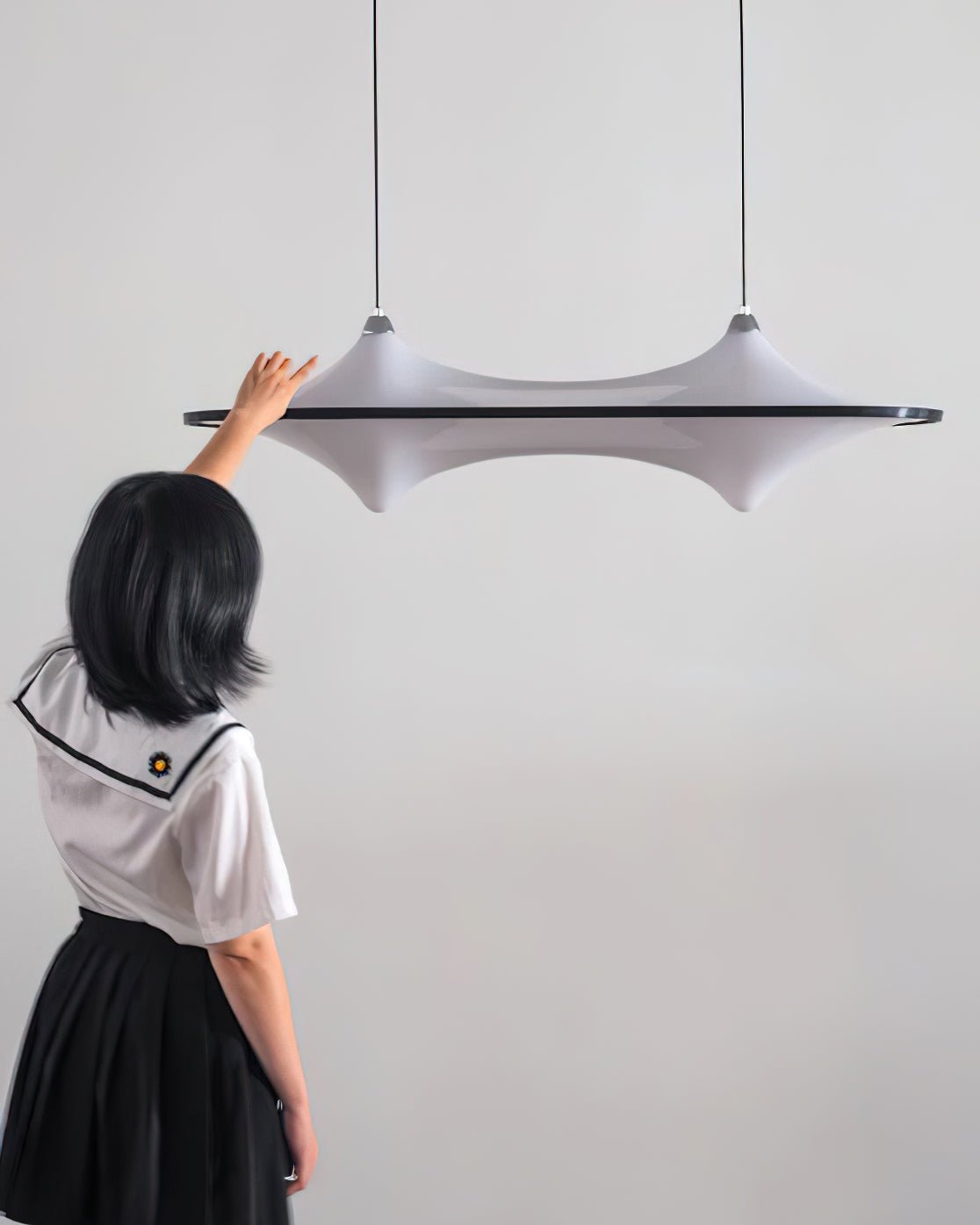 Nebulux Acrylic Pendant Light-Neutral Decor