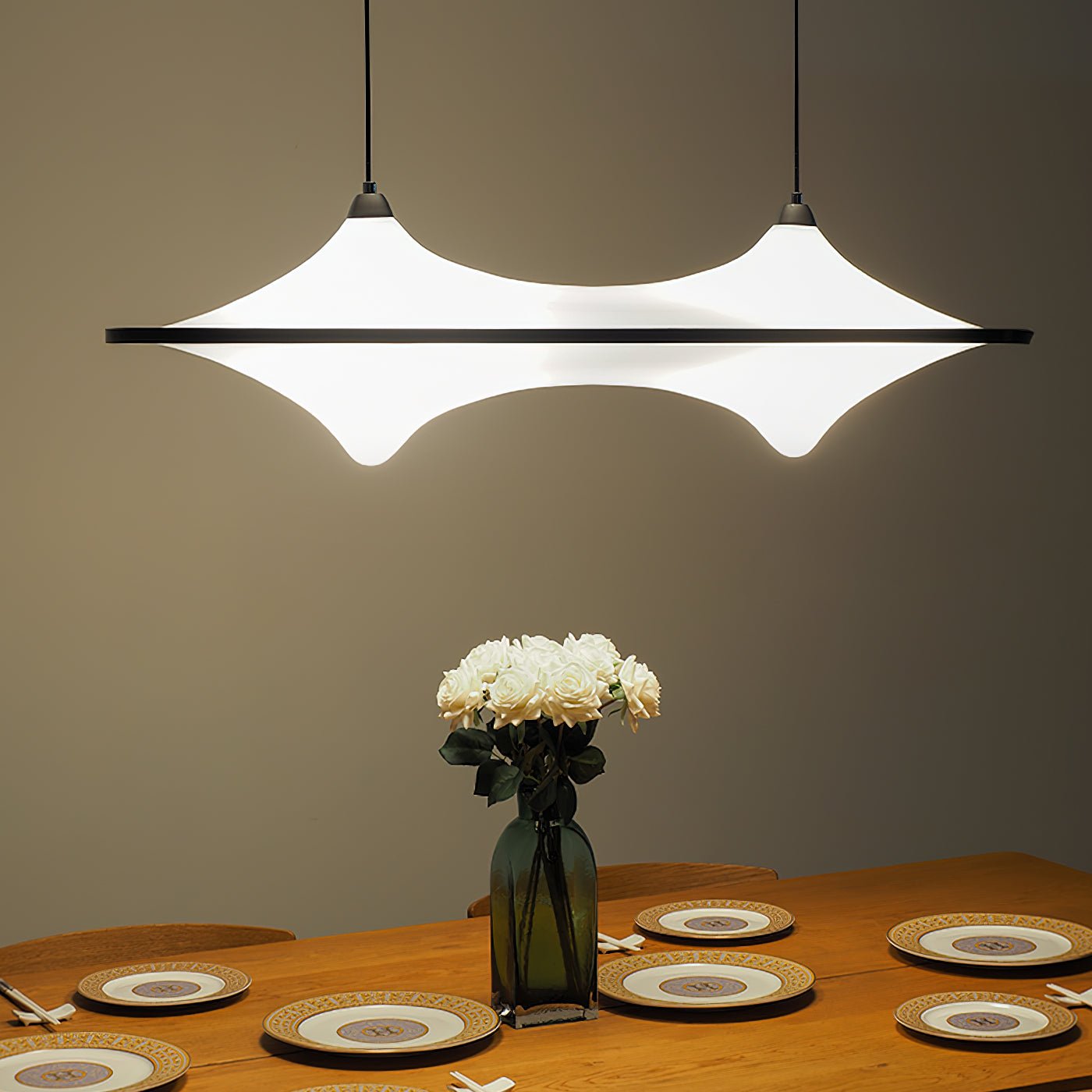 Nebulux Acrylic Pendant Light-Neutral Decor