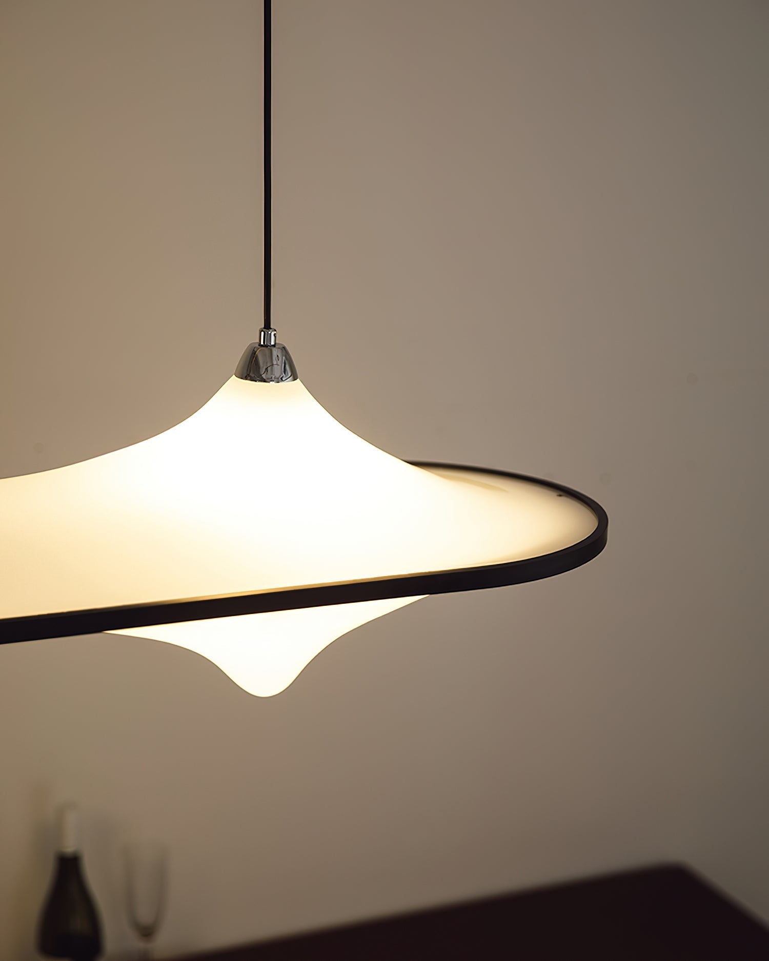 Nebulux Acrylic Pendant Light-Neutral Decor