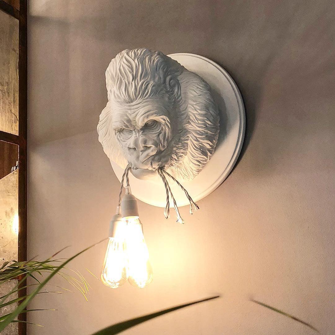 Emlen Premium Elegance Resin Sconce Wall Lamp-Neutral Decor