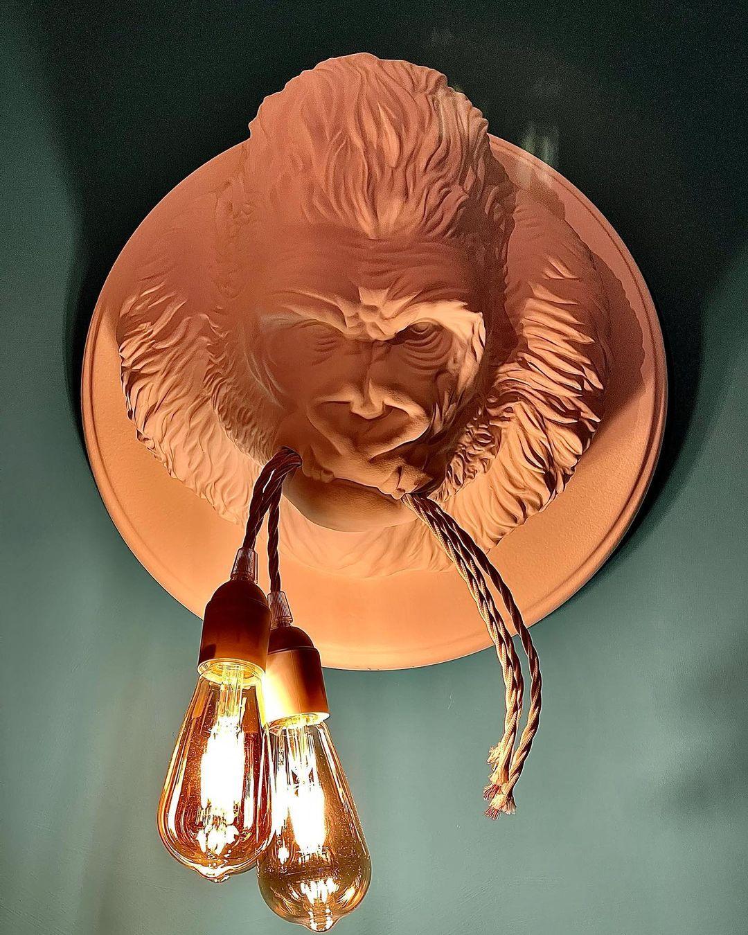 Emlen Premium Elegance Resin Sconce Wall Lamp-Neutral Decor