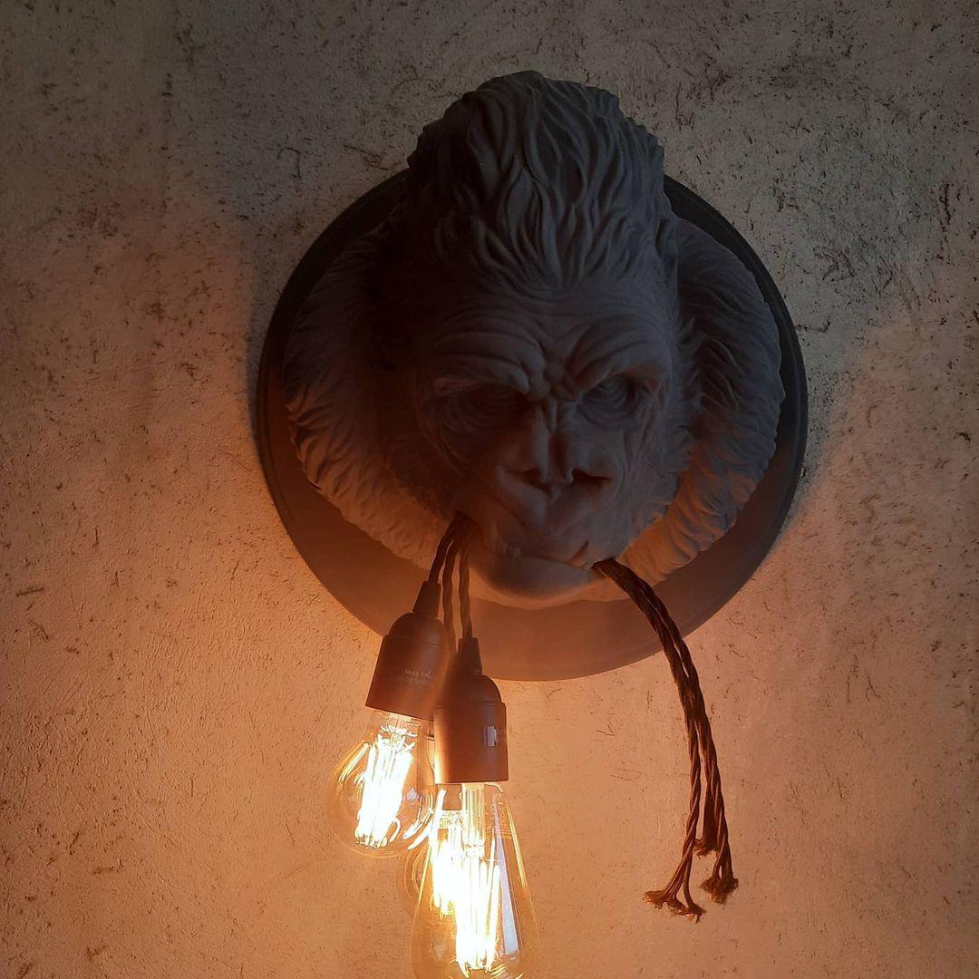 Emlen Premium Elegance Resin Sconce Wall Lamp-Neutral Decor