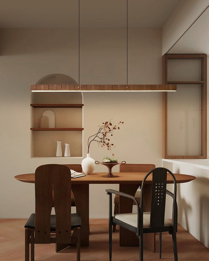 Rillwood Beam Linear Pendant Lamp-Neutral Decor
