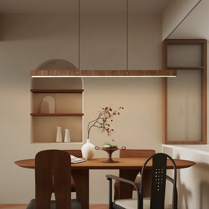 Rillwood Beam Linear Pendant Lamp-Neutral Decor
