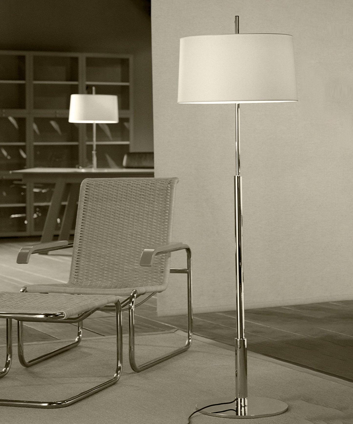 Brooks Minimalist Floor Lamp-Neutral Decor