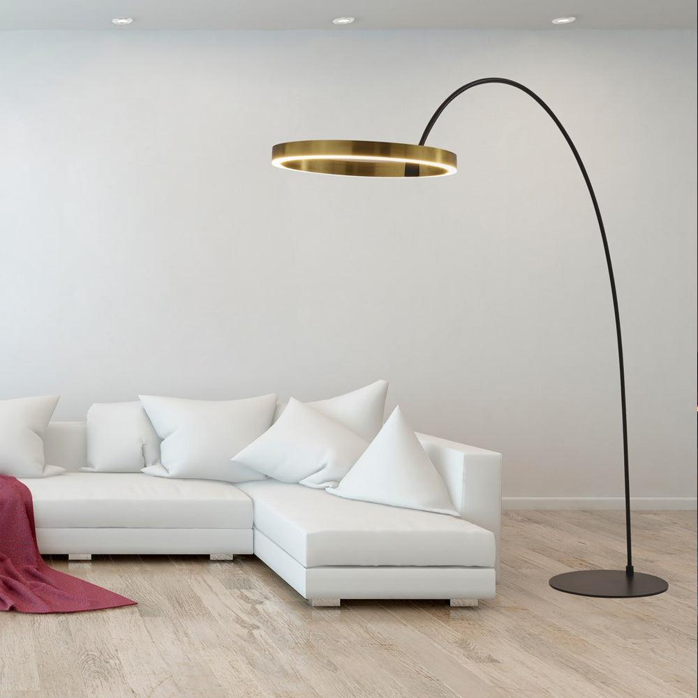 Rondy Minimalist Floor Lamp-Neutral Decor
