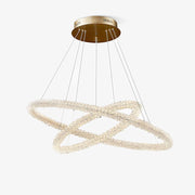 Lustra Chandelier Ring Crystal LED-Neutral Decor