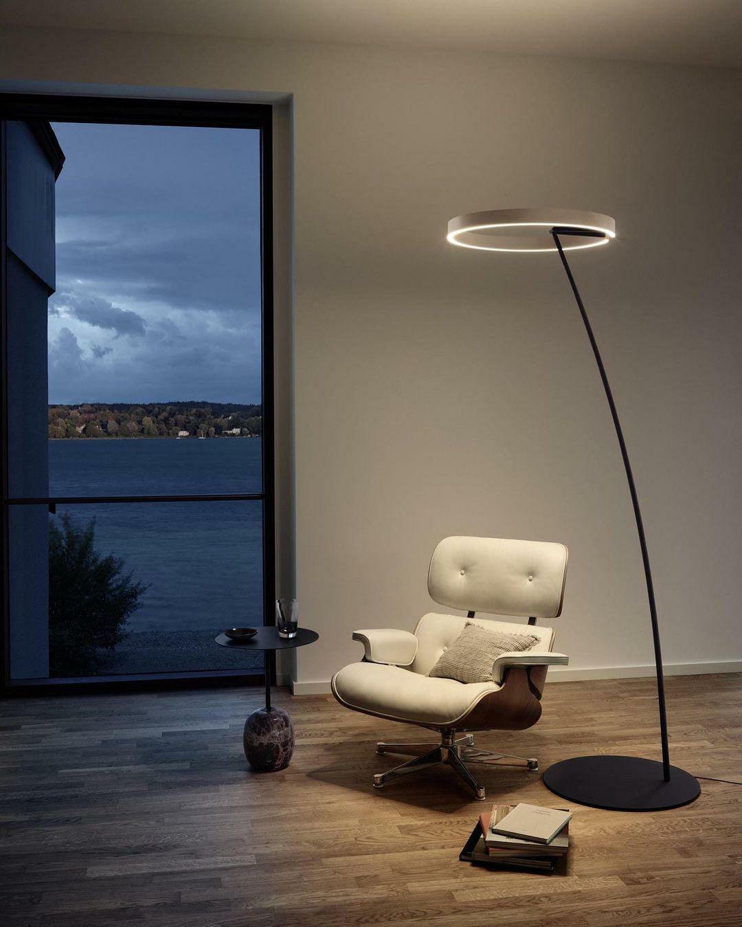 Rondy Minimalist Floor Lamp-Neutral Decor