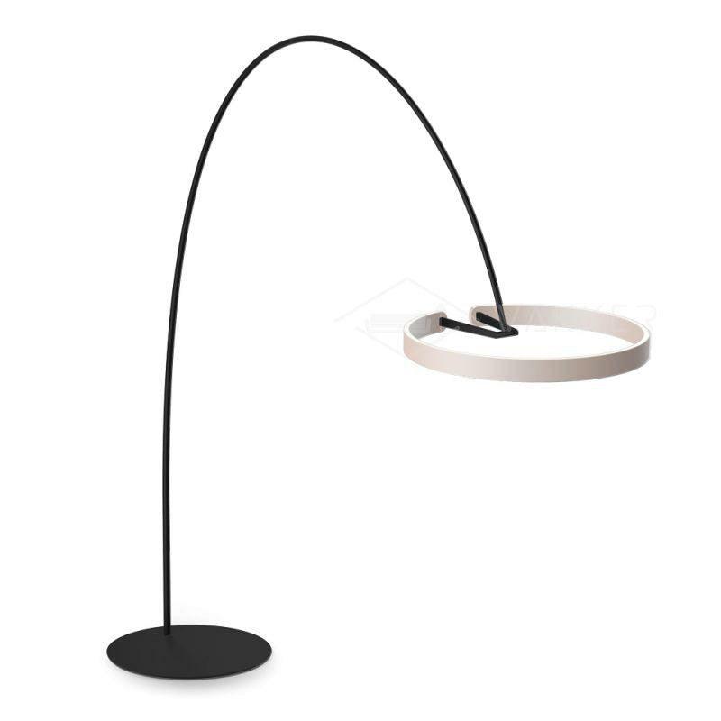 Rondy Minimalist Floor Lamp-Neutral Decor