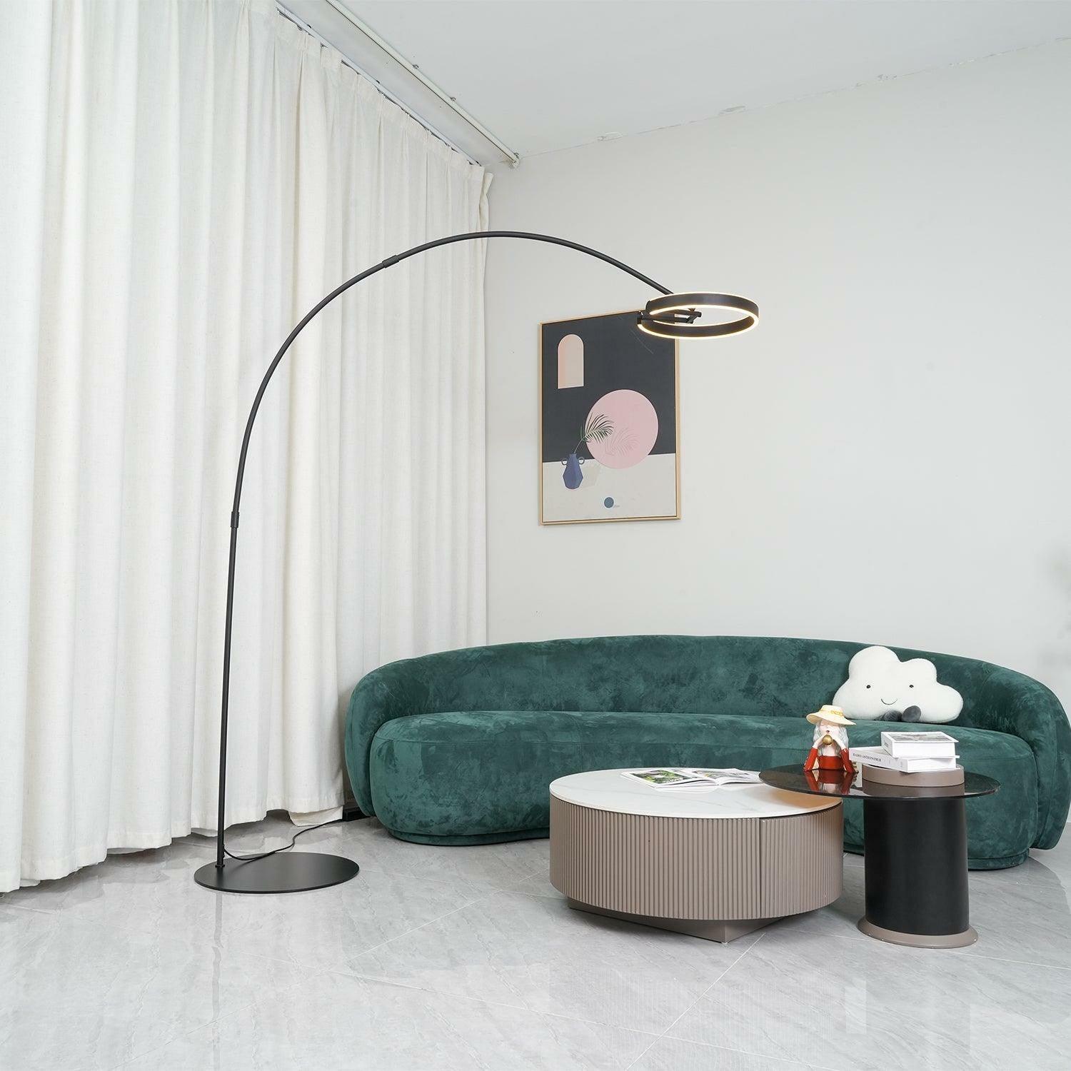 Rondy Minimalist Floor Lamp-Neutral Decor