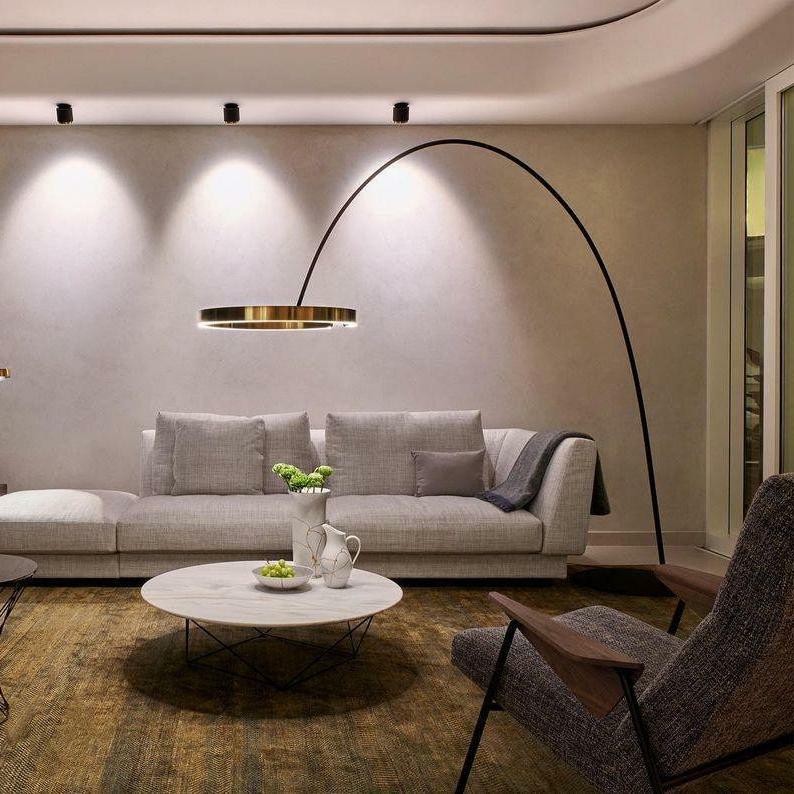 Rondy Minimalist Floor Lamp-Neutral Decor