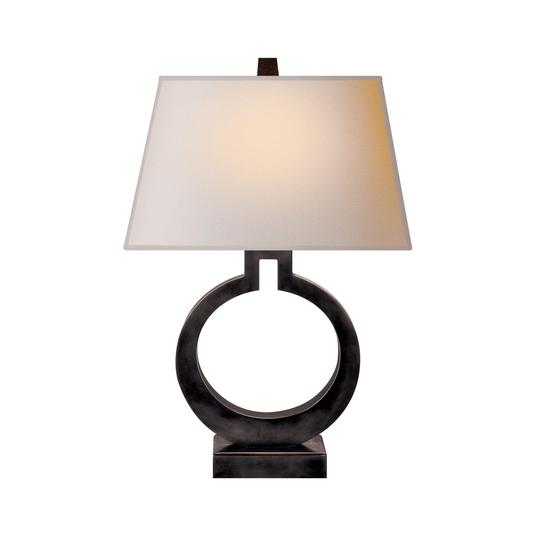 Vantor Fabric Minimalist Table Lamp-Neutral Decor