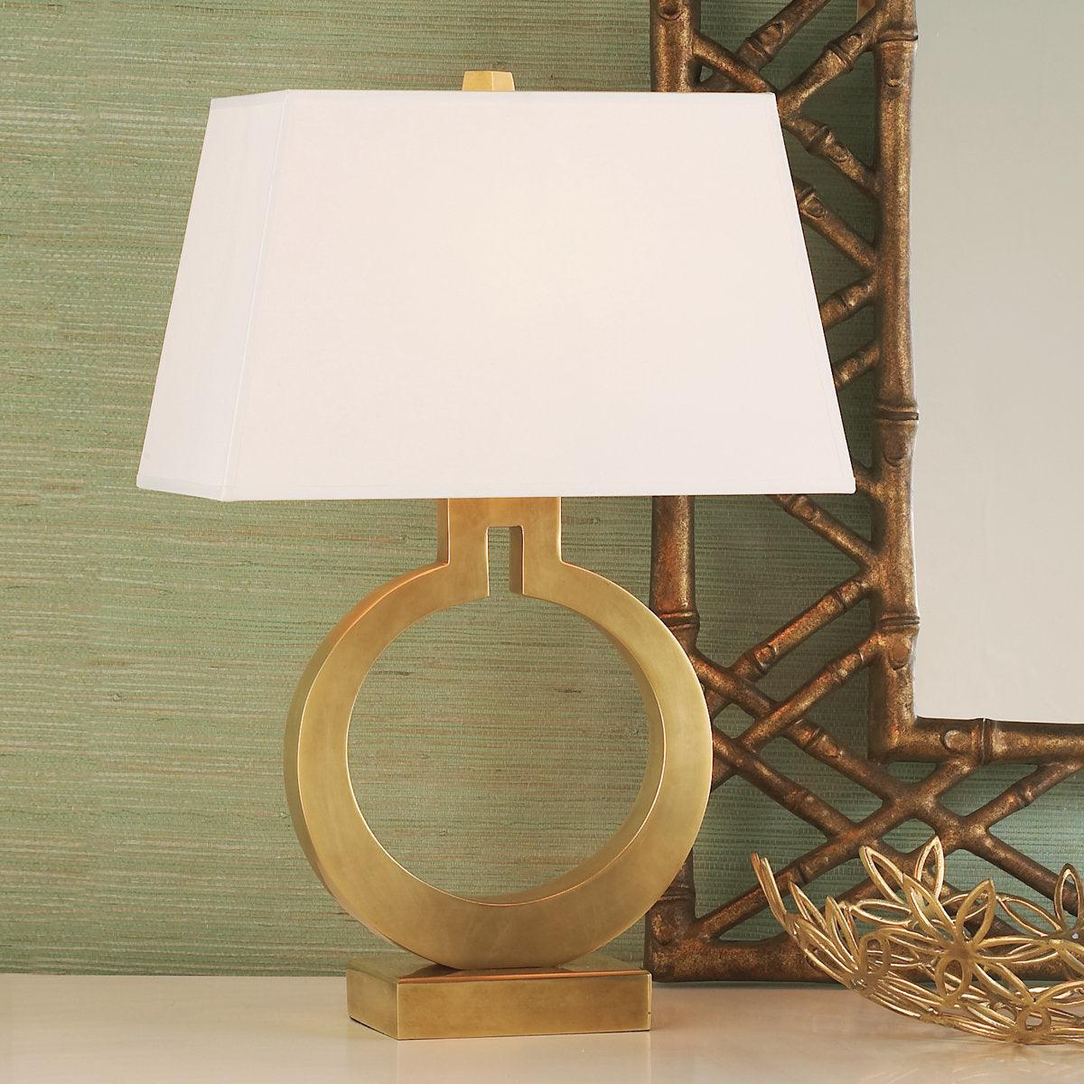 Vantor Fabric Minimalist Table Lamp-Neutral Decor