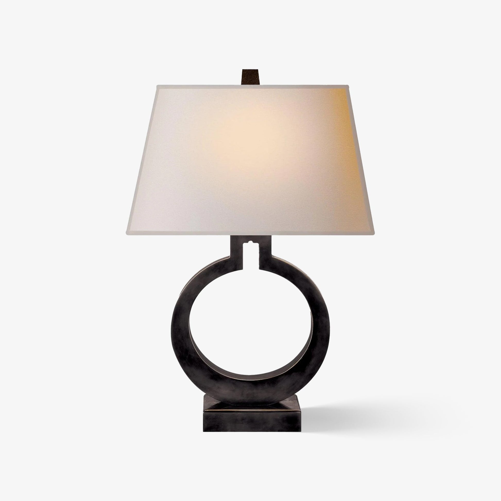 Vantor Fabric Minimalist Table Lamp-Neutral Decor