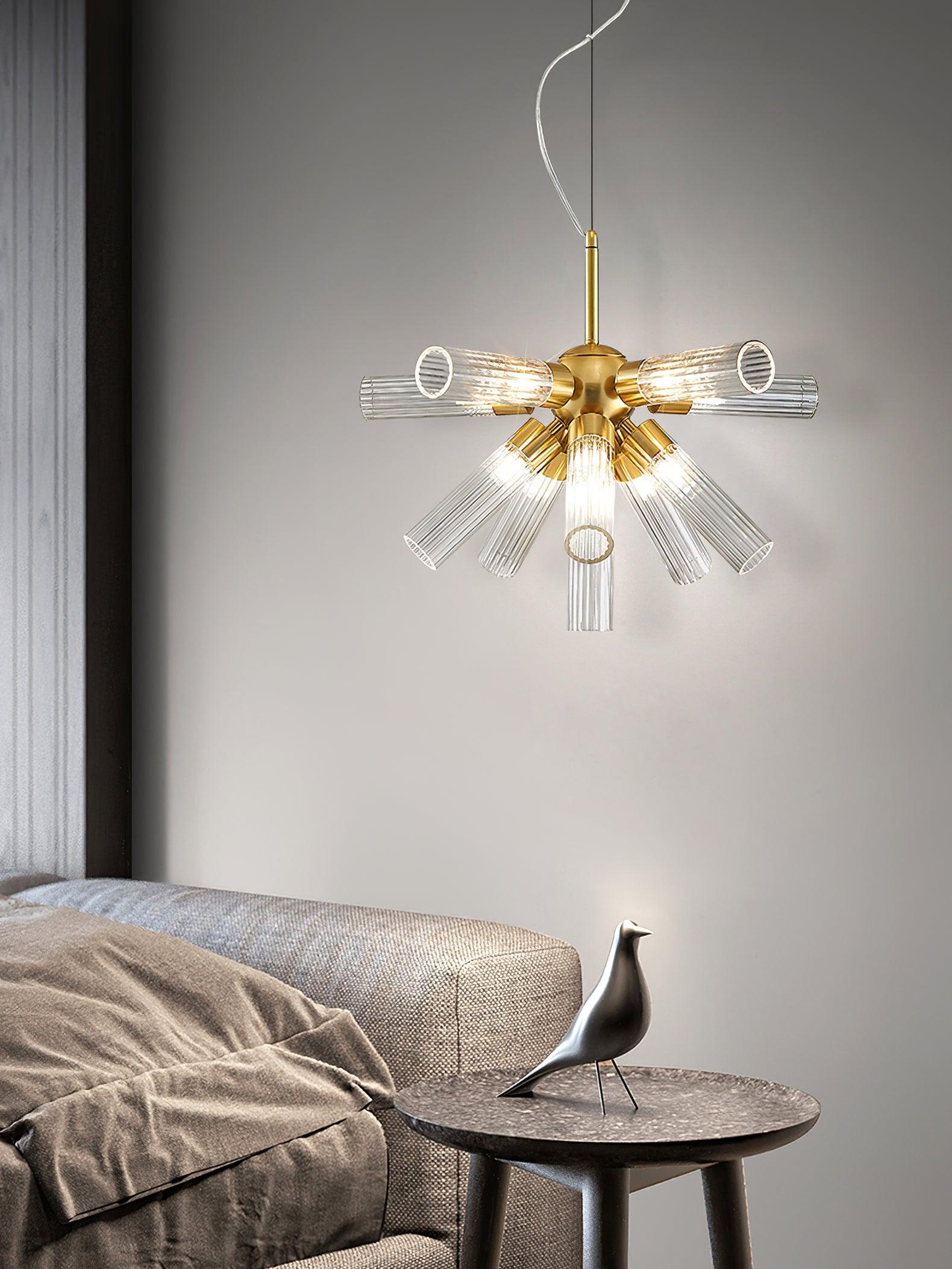 Ringold Postmodern Luxury Sputnik Chandelier-Neutral Decor