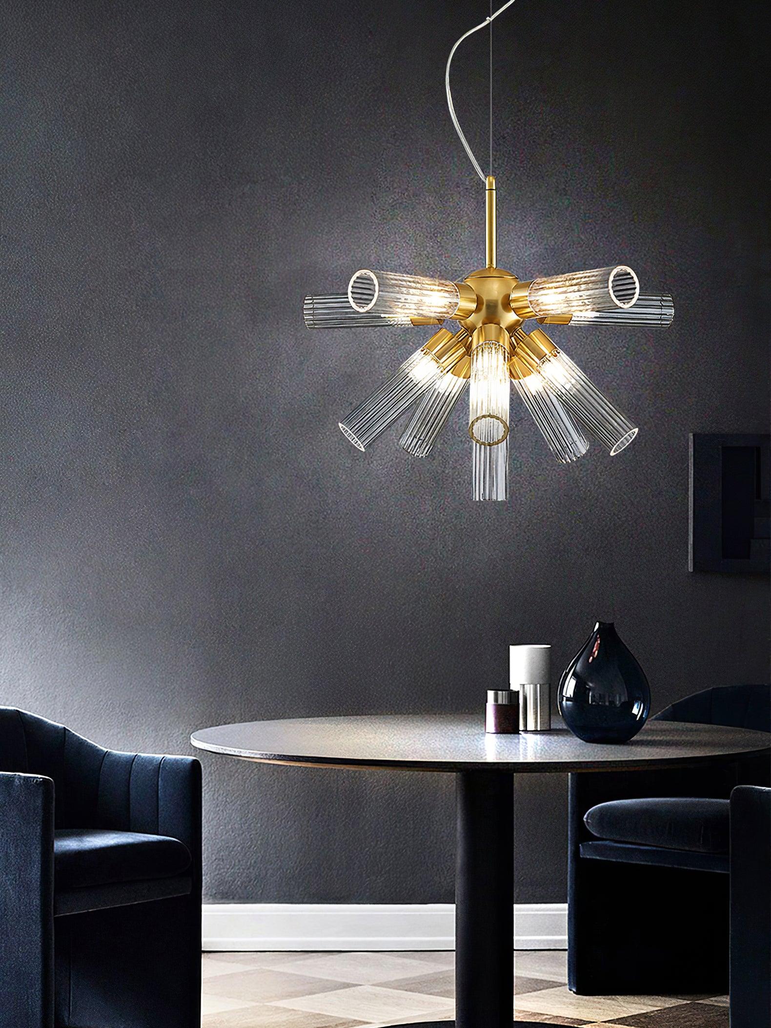 Ringold Postmodern Luxury Sputnik Chandelier-Neutral Decor