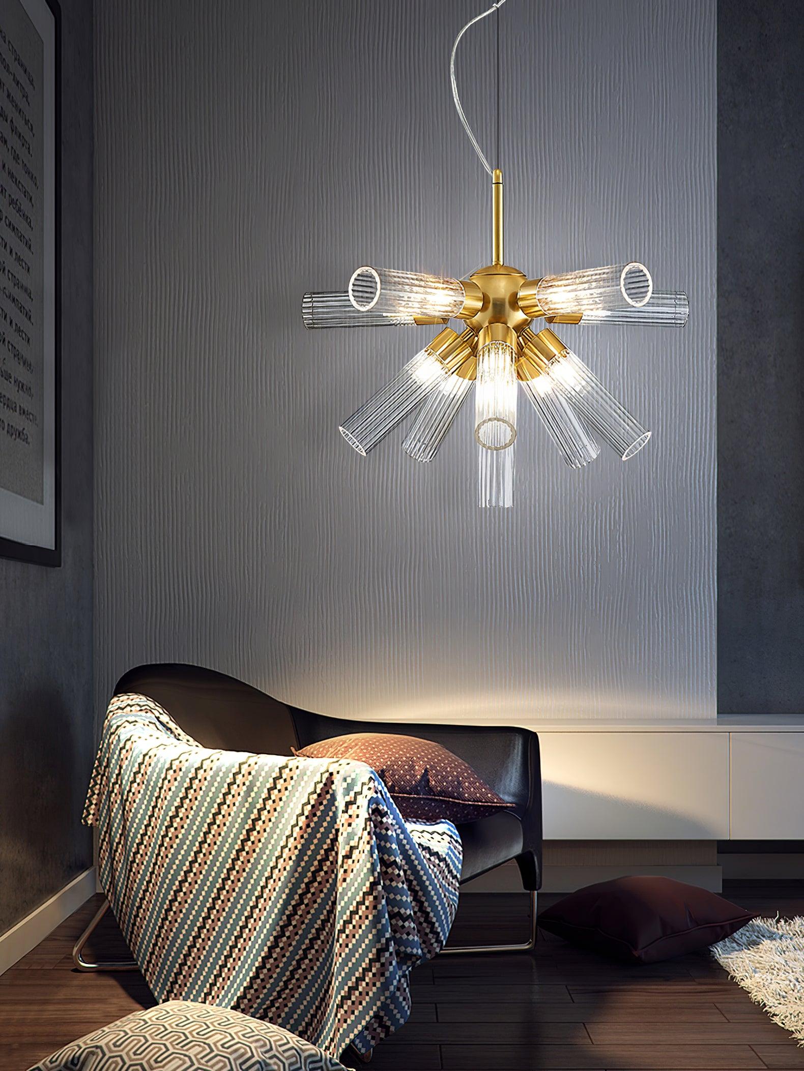 Ringold Postmodern Luxury Sputnik Chandelier-Neutral Decor