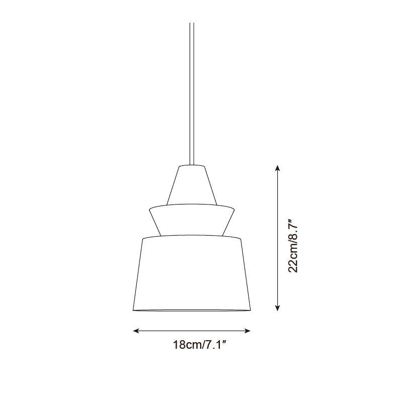 Ezion Layered White Alabaster Pendant Light