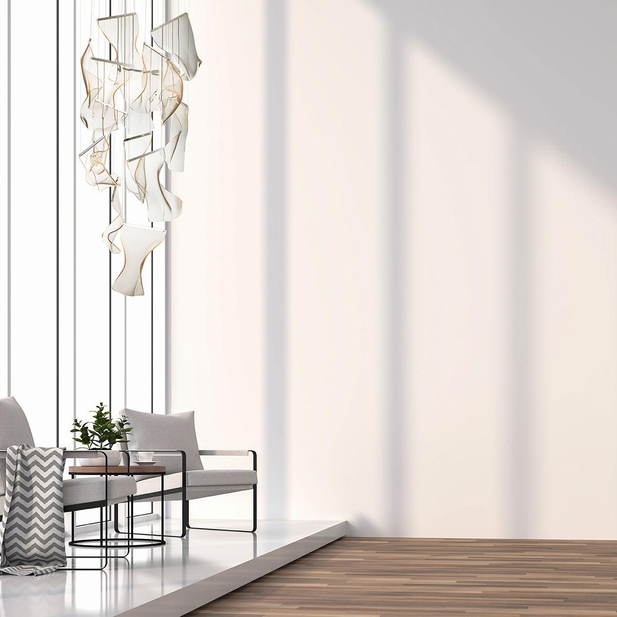Lustra Chandelier Acrylic LED Abstract Floating-Neutral Decor