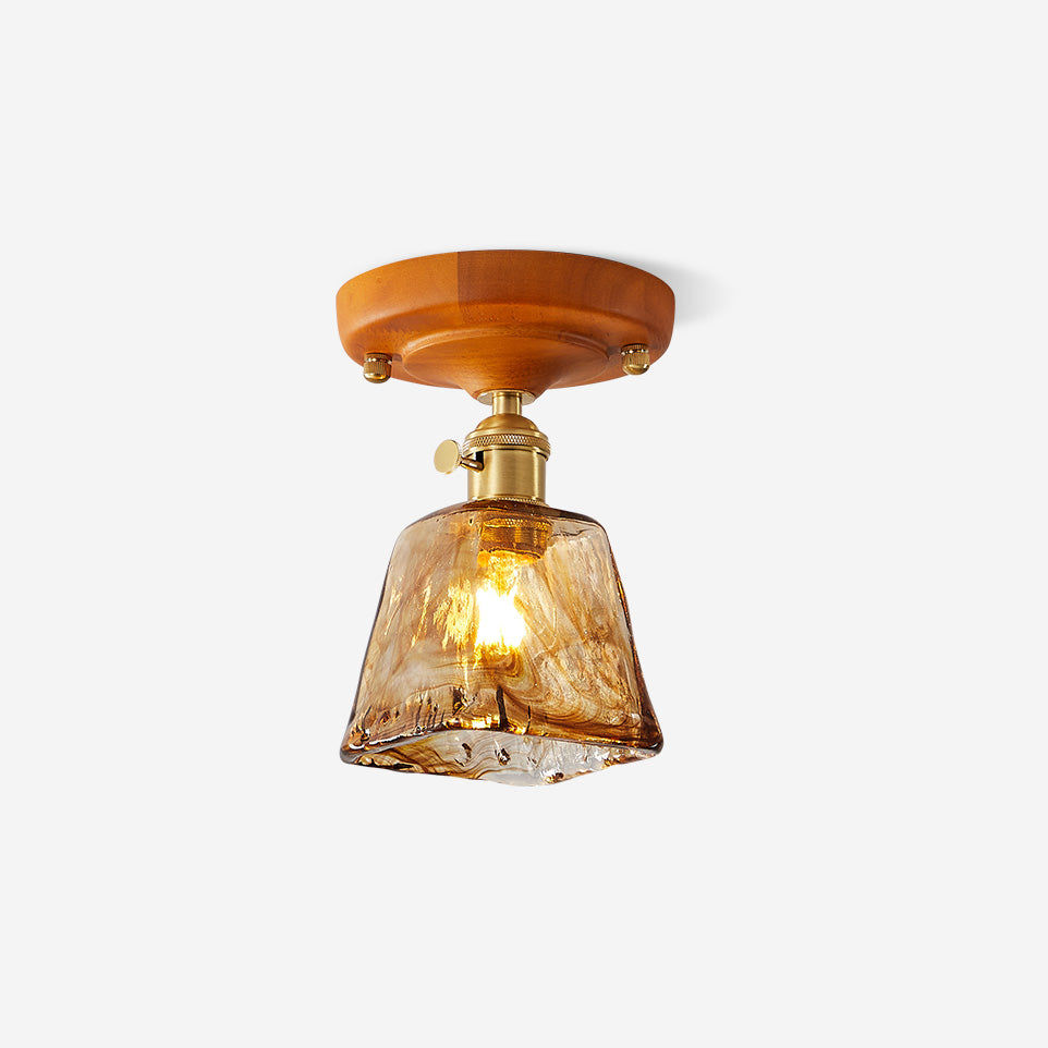 Elano Glass Ceiling Light