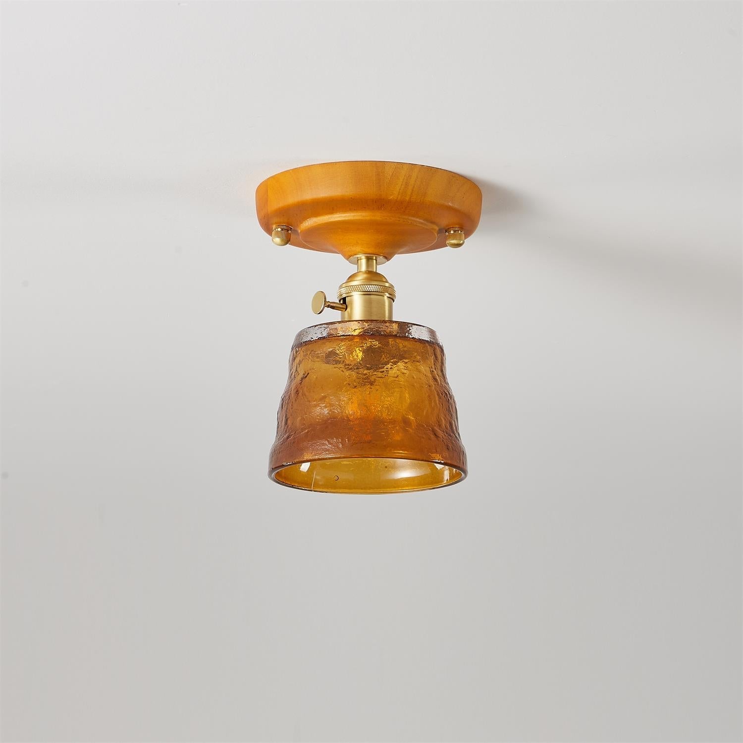 Elano Glass Ceiling Light