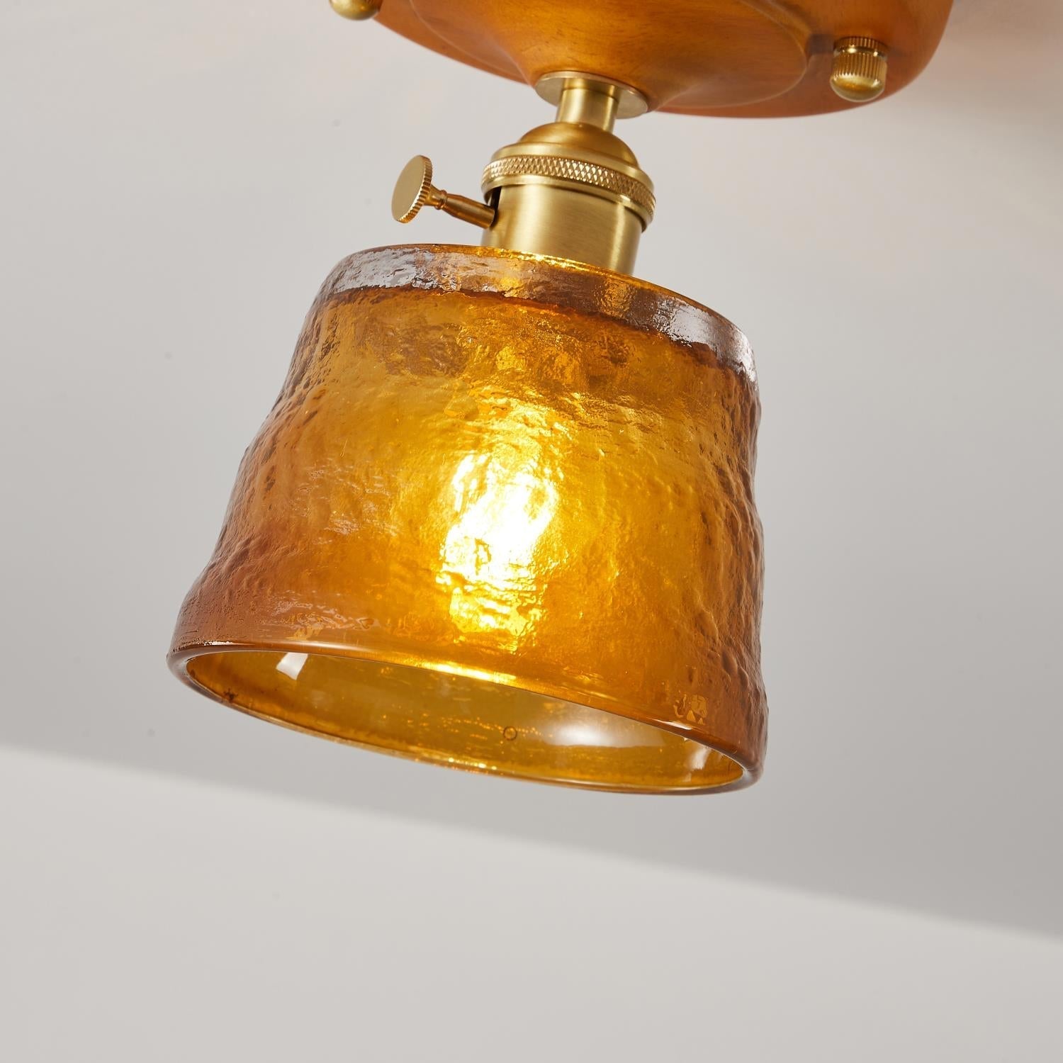 Elano Glass Ceiling Light