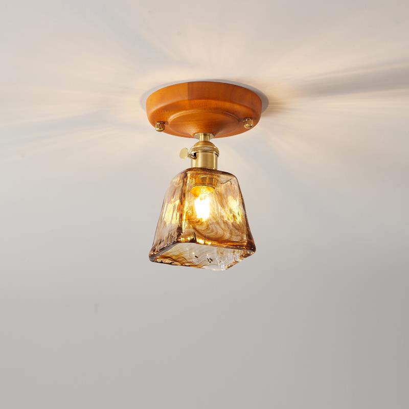 Elano Glass Ceiling Light