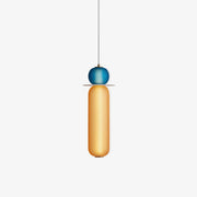 Lustra Pendant Lamp Colored Glass Modern-Neutral Decor