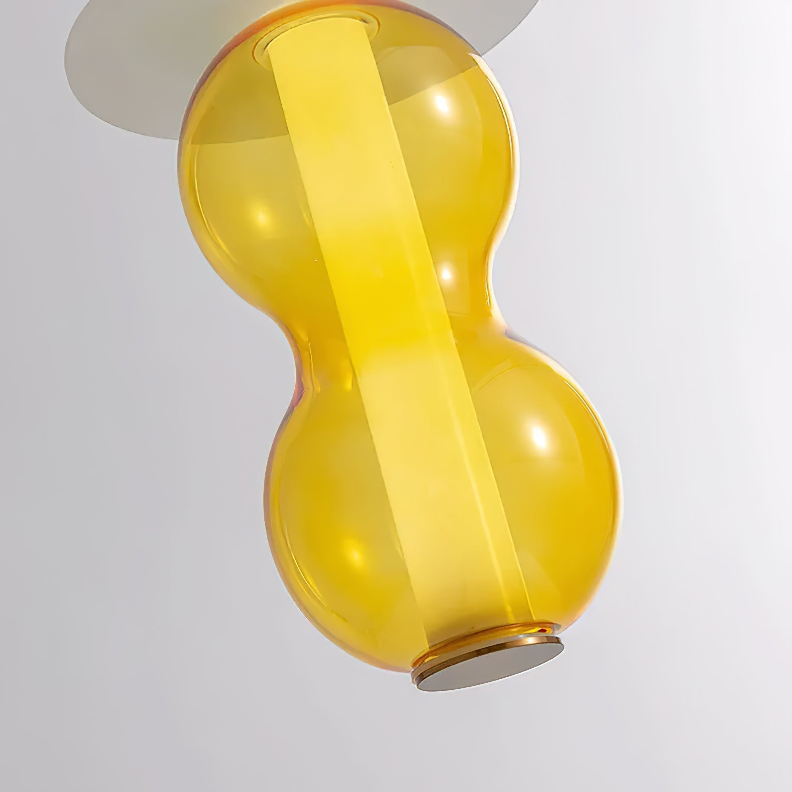 Lustra Pendant Lamp Colored Glass Modern-Neutral Decor