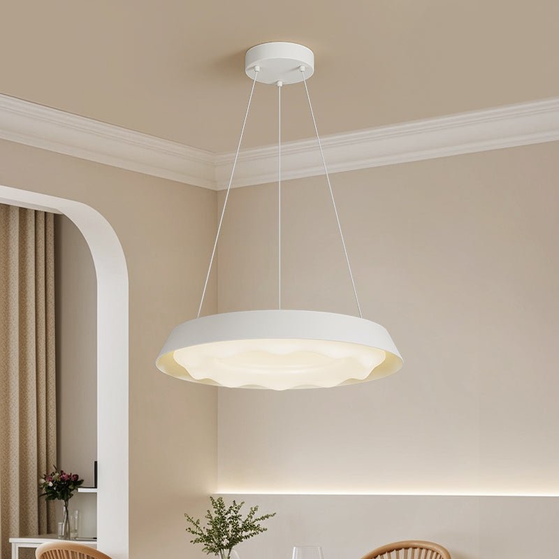 Vadoror Modern Minimalist Ripple Wave Pendant Light-Neutral Decor