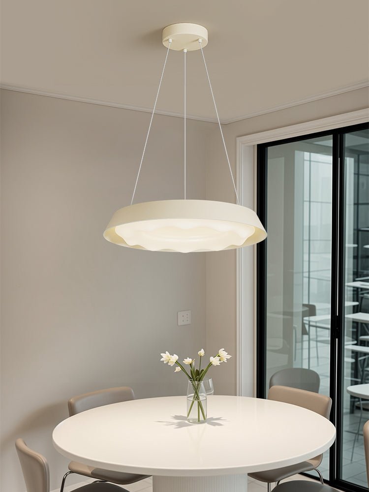 Vadoror Modern Minimalist Ripple Wave Pendant Light-Neutral Decor