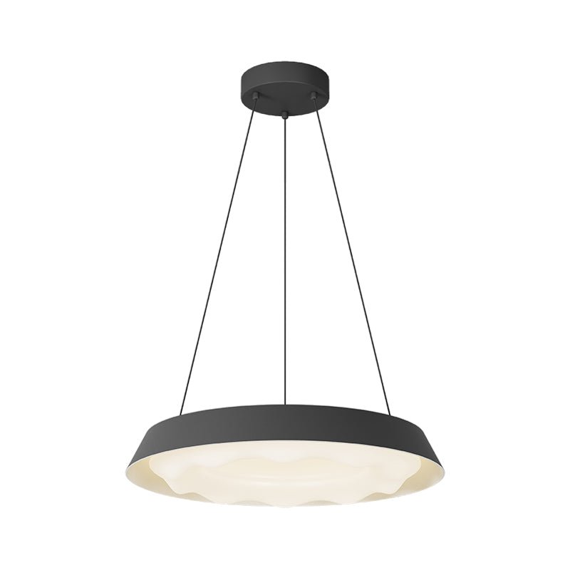 Vadoror Modern Minimalist Ripple Wave Pendant Light-Neutral Decor