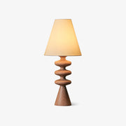 Zelms Modern Wood Table Lamp-Neutral Decor