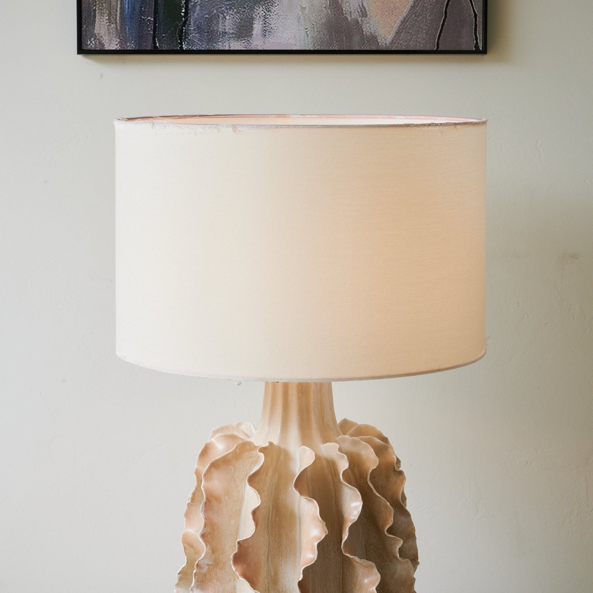 Charles Luxury Ceramics Table Lamp-Neutral Decor