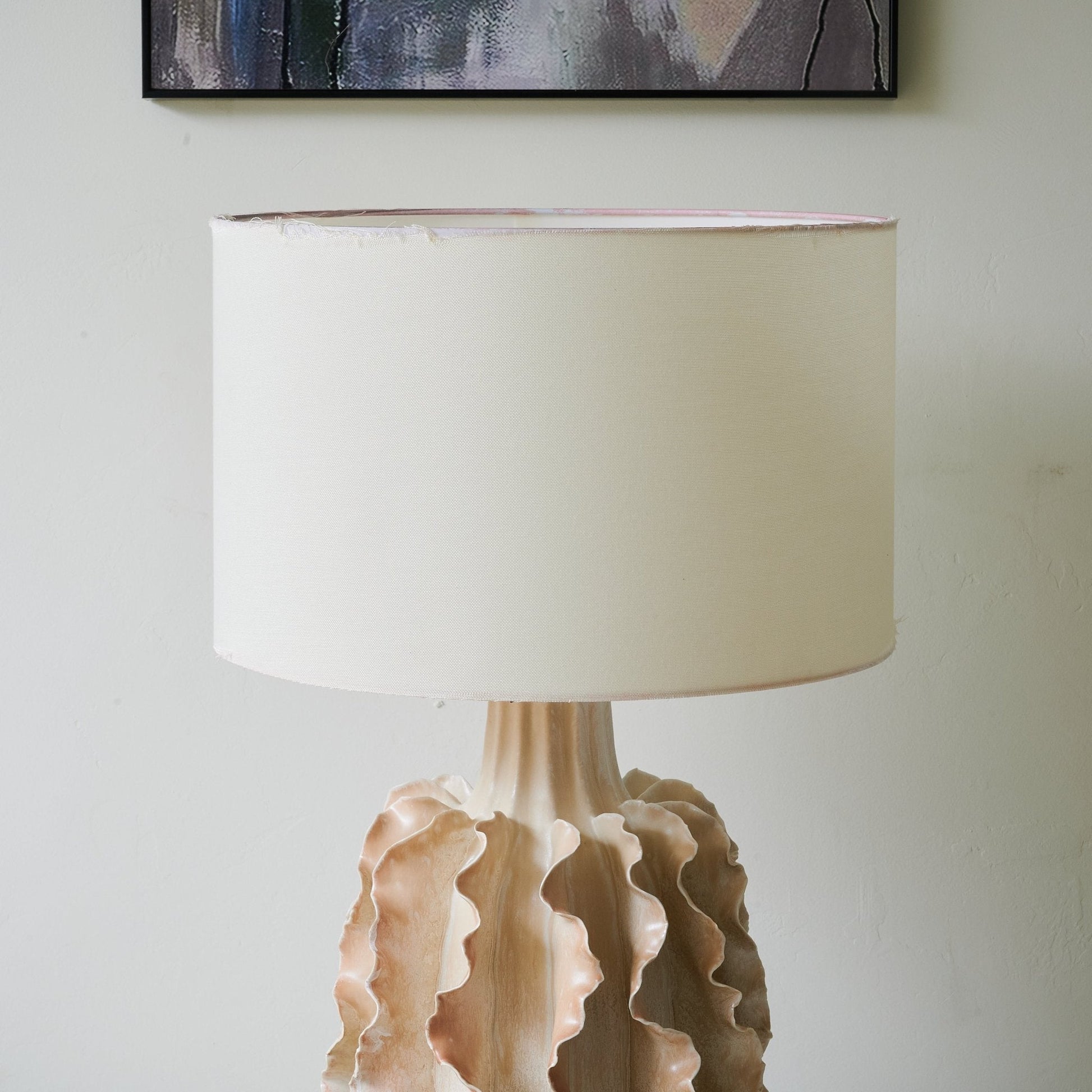 Charles Luxury Ceramics Table Lamp-Neutral Decor