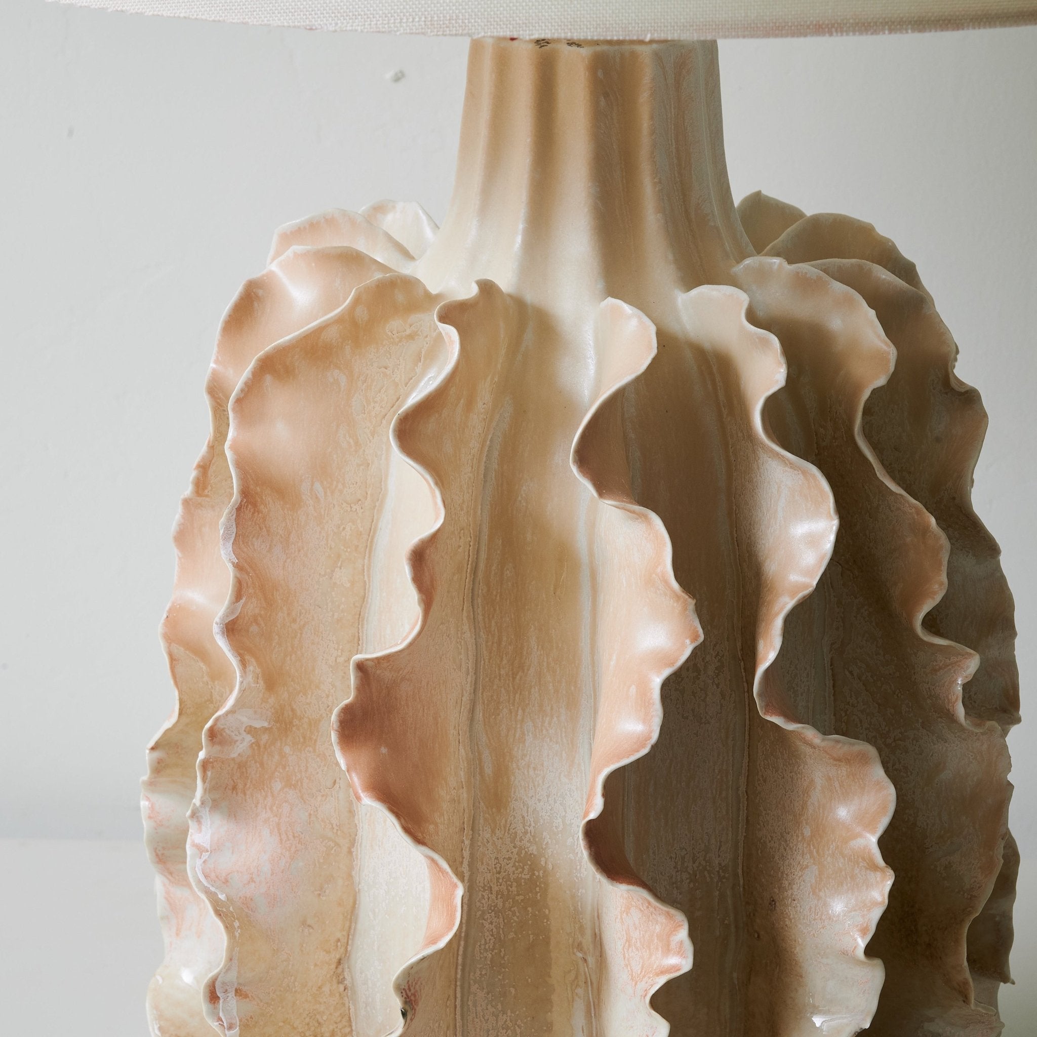 Charles Luxury Ceramics Table Lamp-Neutral Decor