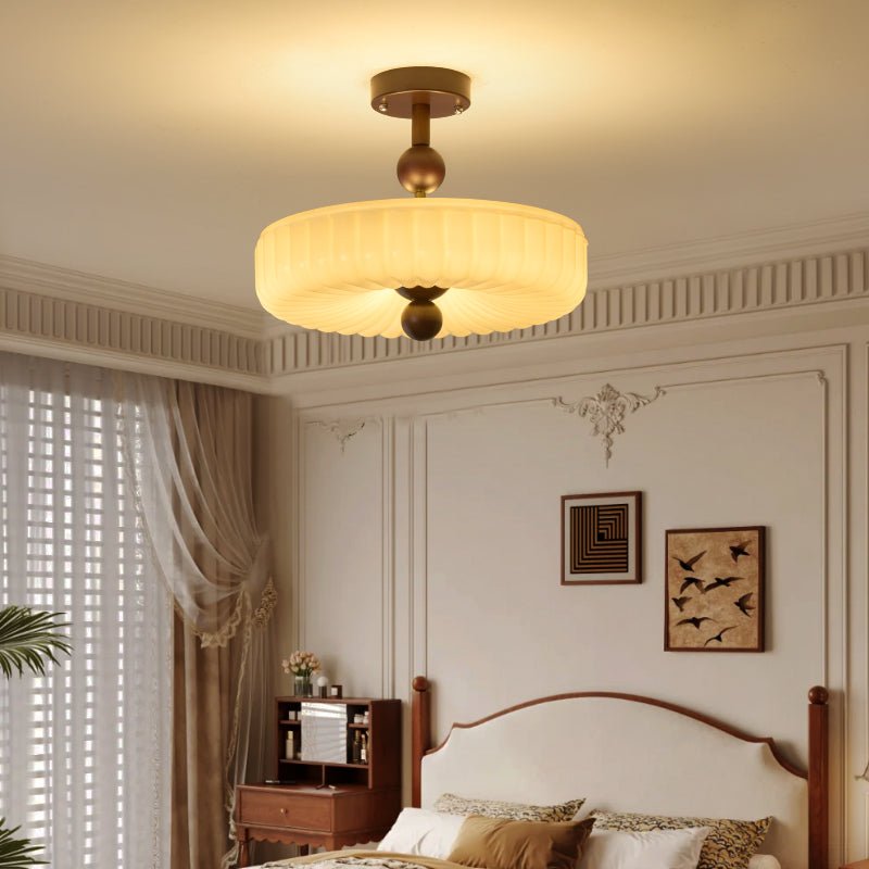 Rippling Bloom Ceiling Light-Neutral Decor