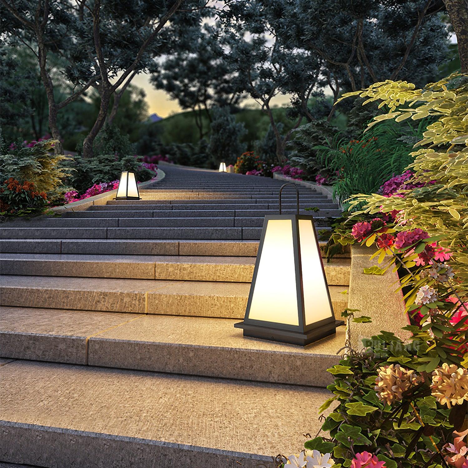 Roam Lantern Solar Outdoor Lamp-Neutral Decor