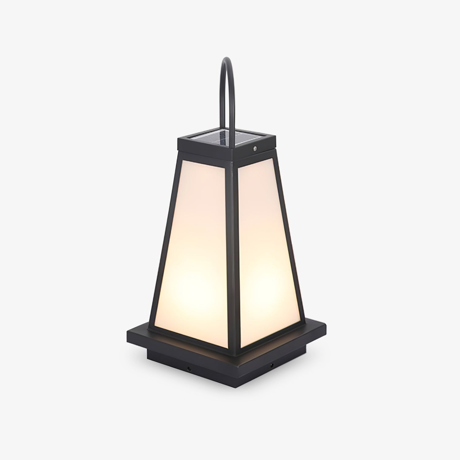 Roam Lantern Solar Outdoor Lamp-Neutral Decor