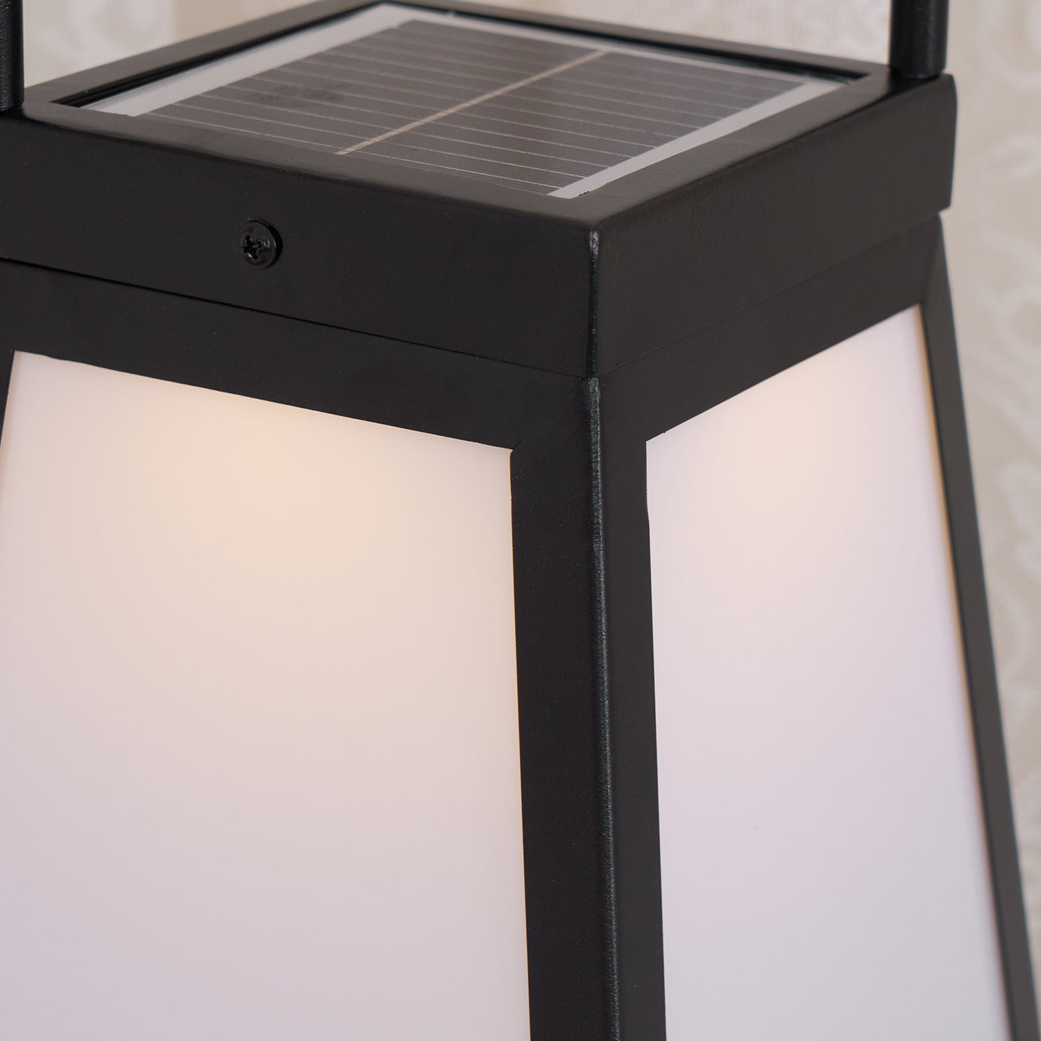 Roam Lantern Solar Outdoor Lamp-Neutral Decor