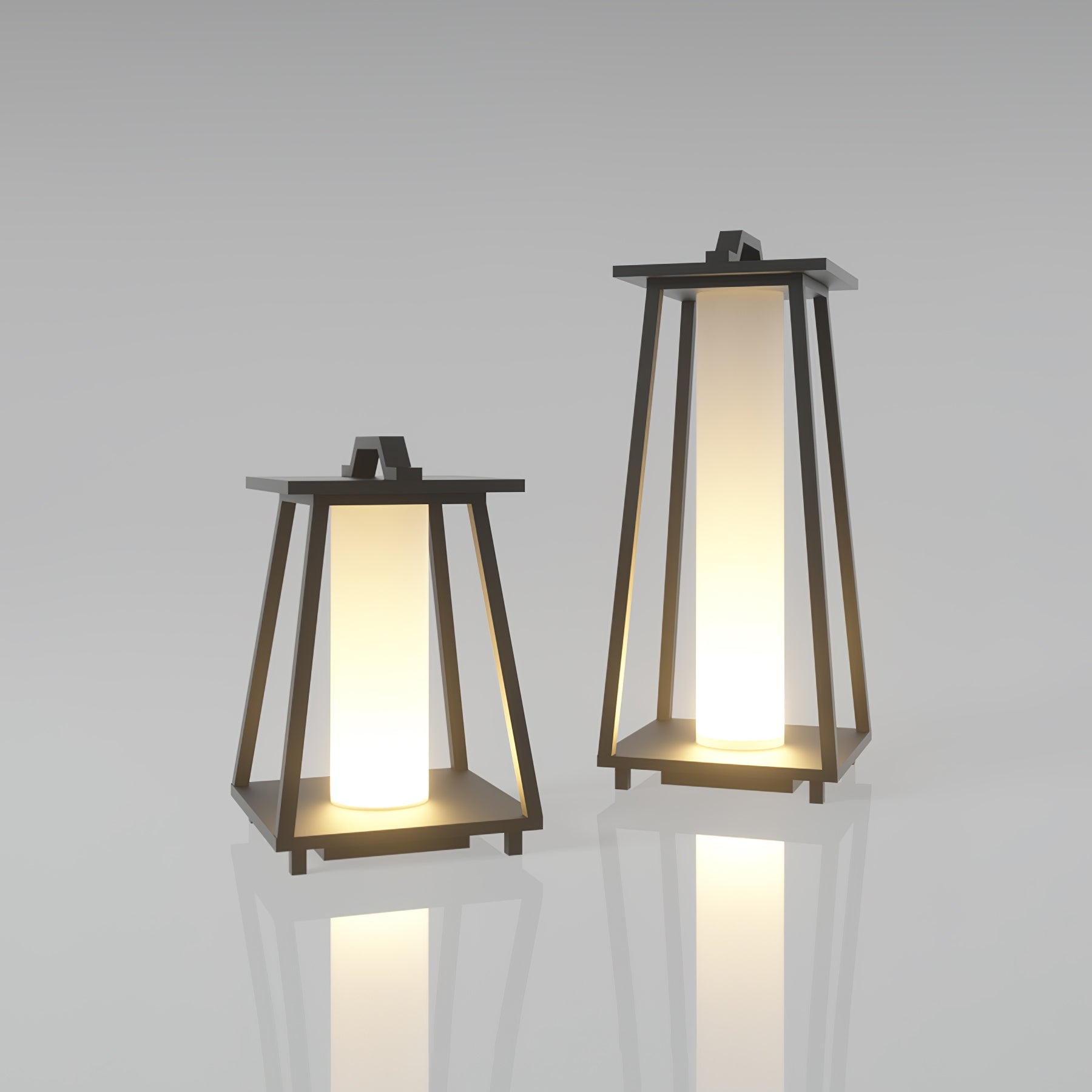 Syphae Trapezoid-shaped Portable Outdoor Light-Neutral Decor