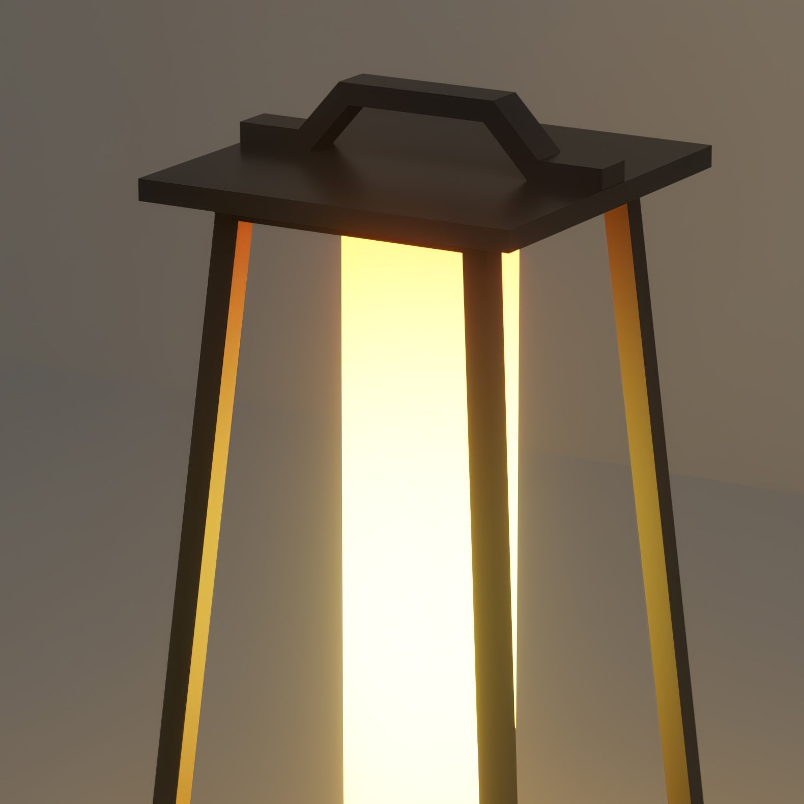 Syphae Trapezoid-shaped Portable Outdoor Light-Neutral Decor
