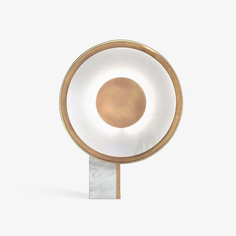 Tessain Marble Minimalist Table Lamp-Neutral Decor