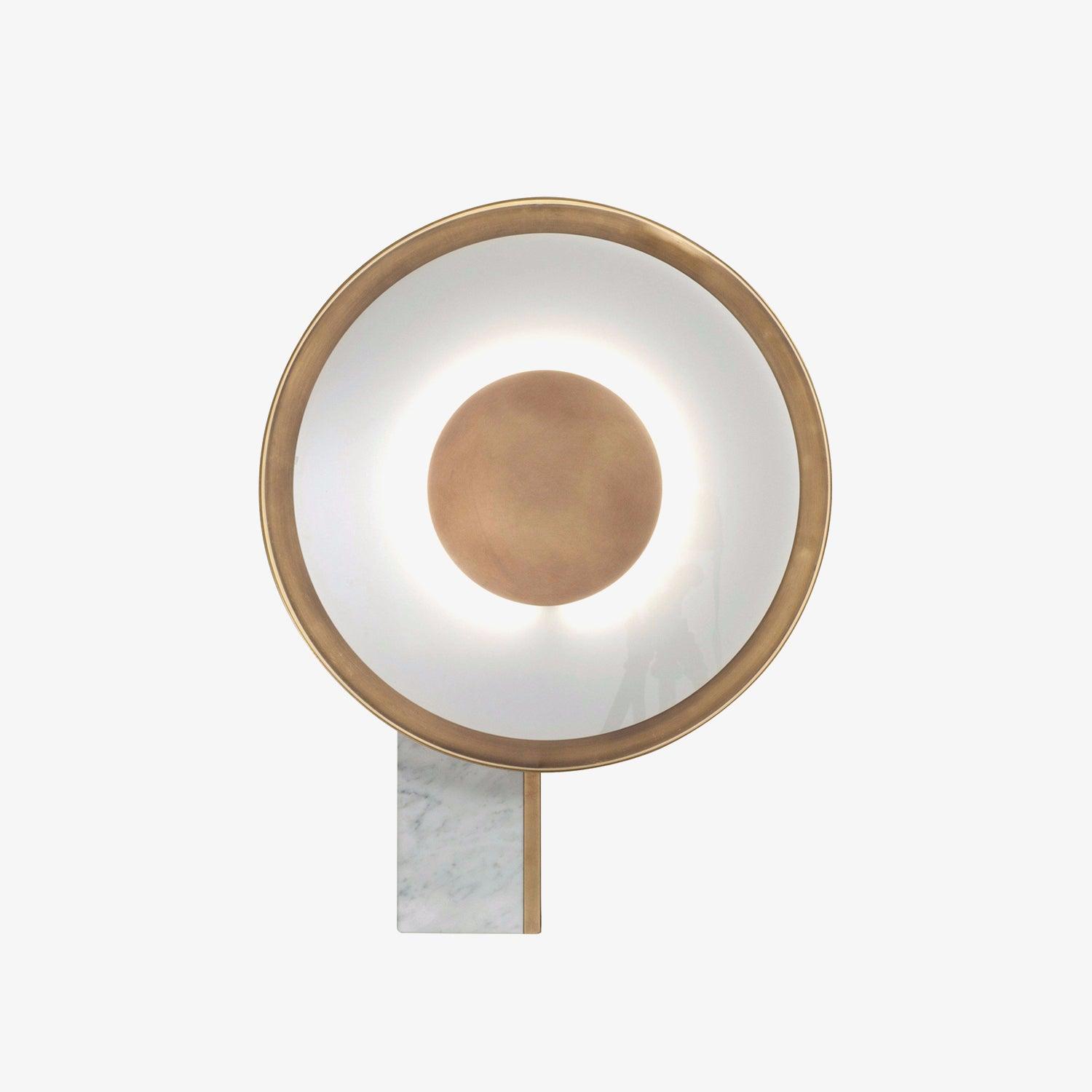 Tessain Marble Minimalist Table Lamp-Neutral Decor