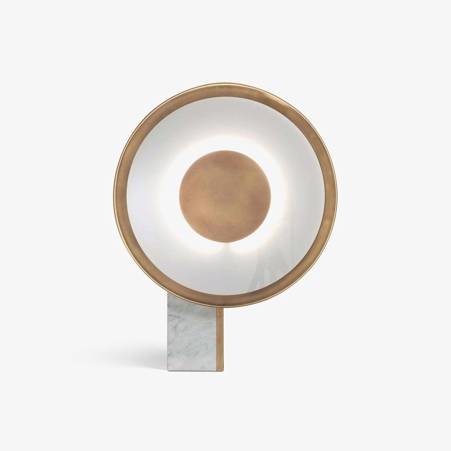 Tessain Marble Minimalist Table Lamp-Neutral Decor